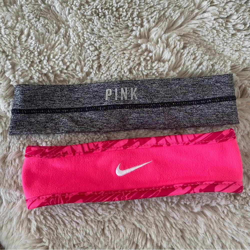 NIKE/PINK HEADBAND BUNDLE
